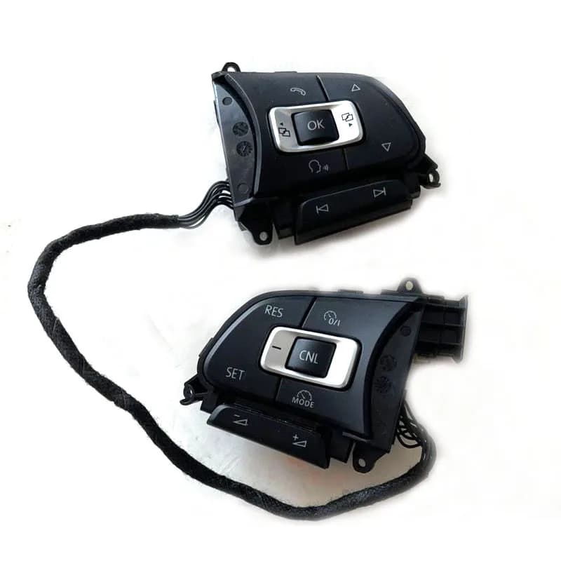 Retrofitting Adaptive Cruise Control: OEM Steering Wheel Buttons, Radar Sensors, and Harness Components for VW, Audi, and BMW