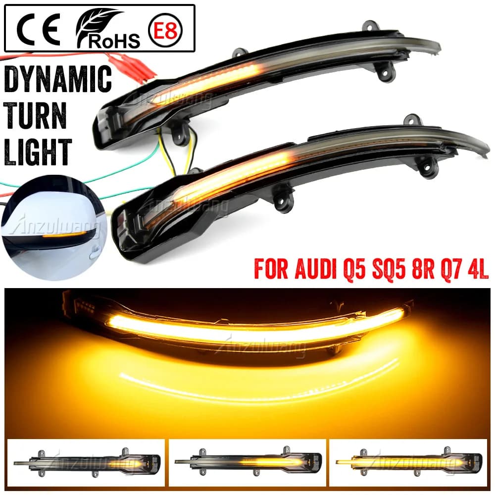 Best Value Dynamic LED Turn Signals for Audi Q5 & Q7 Combined