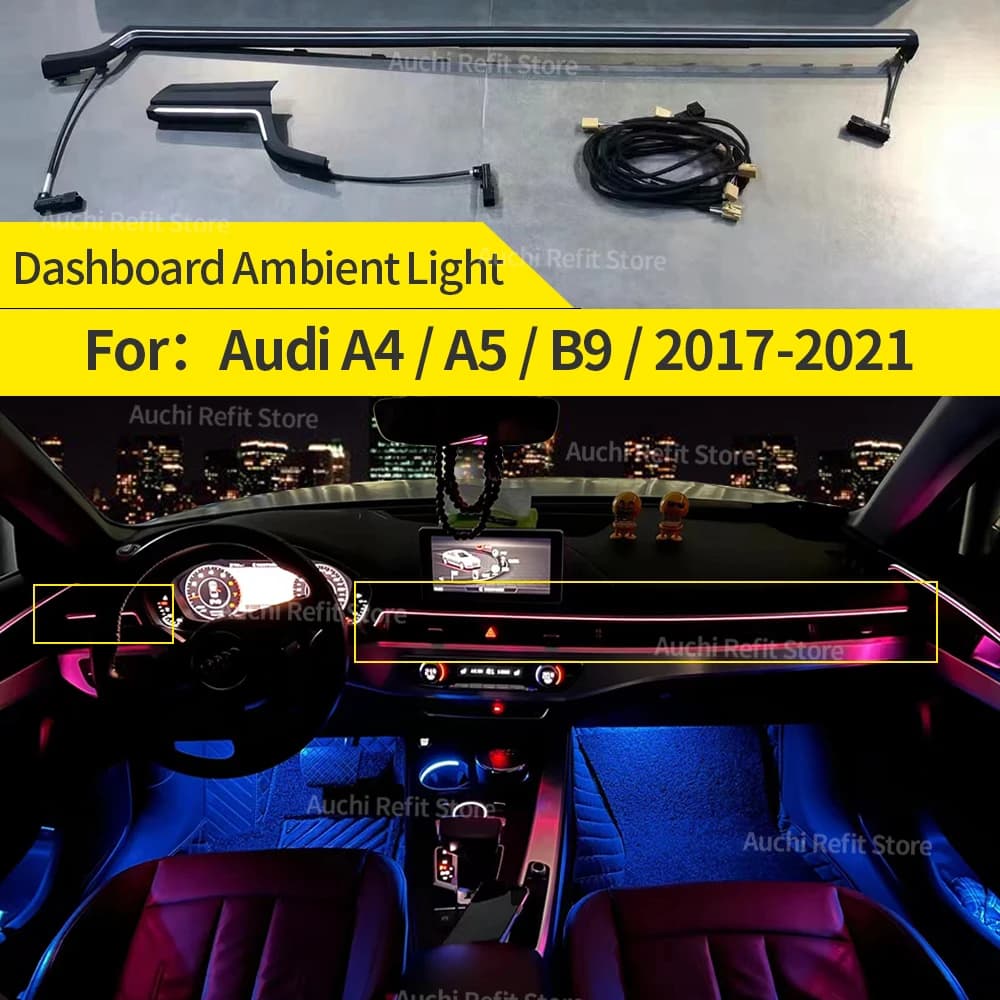 Ultimate Guide to Ambient Lighting Upgrades for Audi A4 and A5: Transform Your Interior