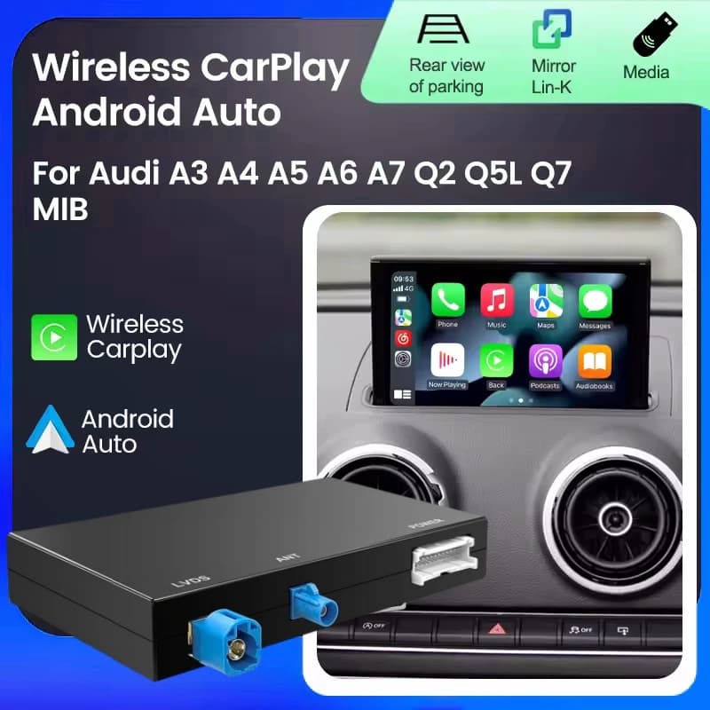 Best Wireless CarPlay & Android Auto Adapters for Audi