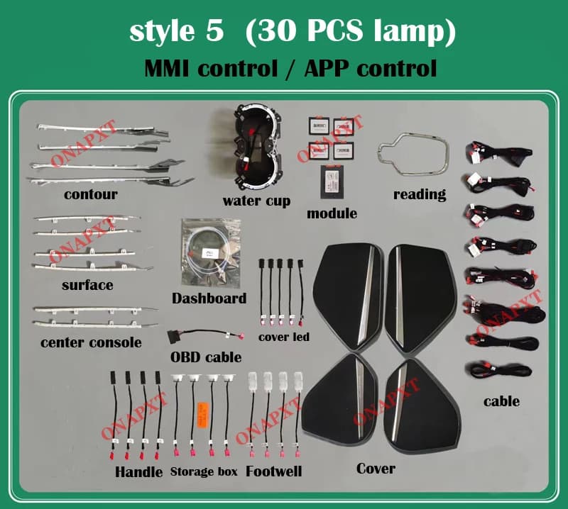 Best Ambient Light Upgrades for Audi A4 & A5 B9