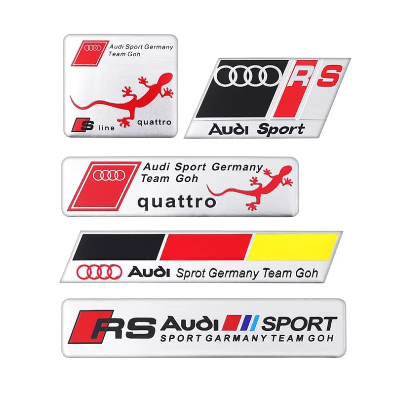 Complete Guide to Audi S-Line and RS Badging and Logo Kits: Elevate Your Audi's Appearance