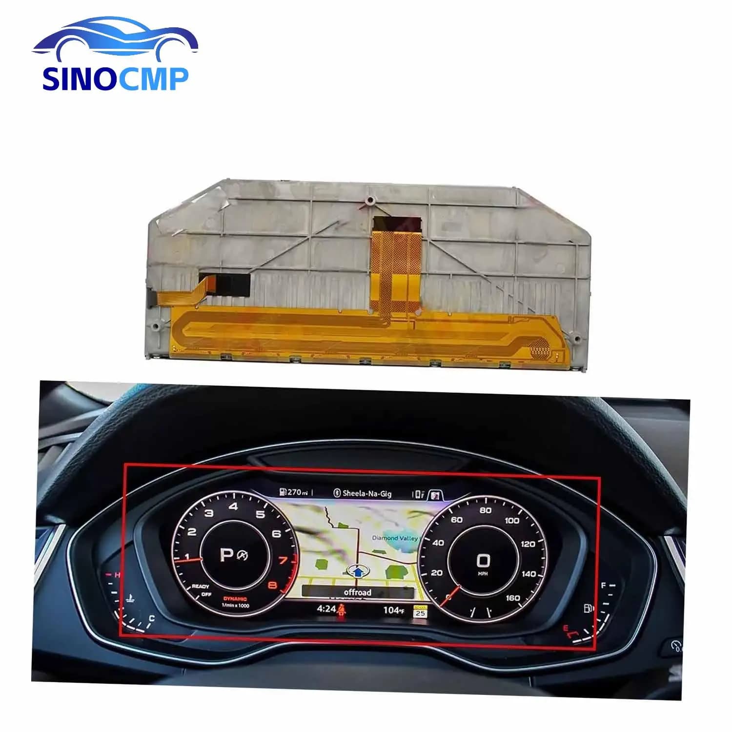 Multi-Model Digital Dashboard Solutions for Audi Q5, Q7 & A3